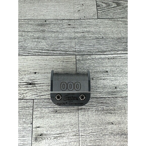 Oster Ceramic Silver Blade SX Size 000/0.5mm Gently Used - Picture 1 of 2